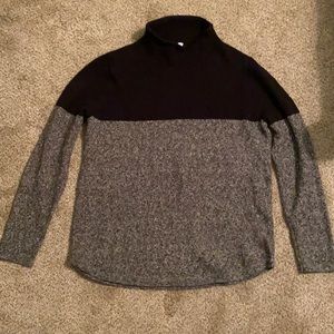 Black and Gray Sweater, Women’s Medium